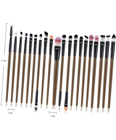 VINTORKY 20pcs Eyeliner Eyeshadow Brush Kit Eyeshadow Tools Makeup Brush Kit Size 1 As Shown - Buy Online on GoSupps.com