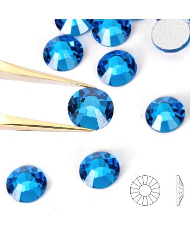 Yhmq 2880pcs Capri Blue Rhinestones for Nails | SS16 Nail Crystals & Nail Art Supplies - Buy Online on GoSupps.com