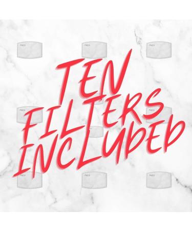 Reusable Washable Child Face Mask 100% Breathable Cotton Adjustable Ear Loops 10 Pack PM2.5 Carbon Filter (Honey) - Buy Online on GoSupps.com