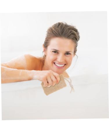 MERRYHAPY Loofah Bath Towel - Travel Shower Pad & Scrubber for Convenient Bathing | Body Cleaning Pad for All Skin Types - Buy Online on GoSupps.com