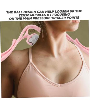 Lurrose 5-Stage Neck Massage Roller - Trigger Point Shoulder Pain Relief Device | Deep Tissue Neck Massager Accessories for Relaxation & Comfort - Buy Online on GoSupps.com