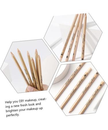  IWOWHERO 4 Pieces Concealer Pen Makeup Cosmetic Concealer Pencils Concealer Pencil Concealer for Dark Circles Concealer for Blemishes Highlights Concealer Pen White Wooden - Buy Online on GoSupps.com