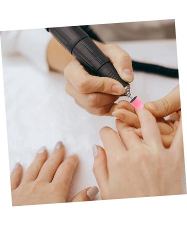 Healeved 3 Sets Nail Color Sand Cap Nail Rings Pedicure Tool Professional Manicure Kit Electric Nail Drill Specialty Tools Nail Dust Collector Pendulum Suite Inner Ring Plastic Portable - Buy Online on GoSupps.com