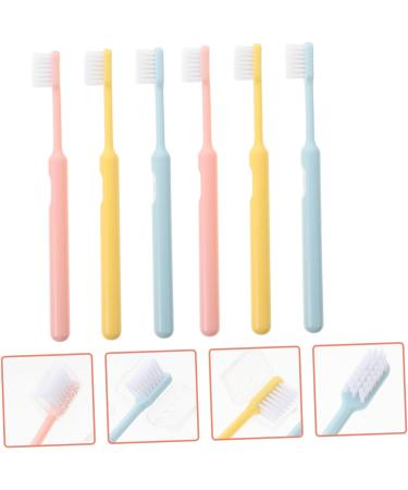 Eco-Friendly 6th Soft Manual Toothbrush - Wooden Travel Toothbrush for Oral Care & Household Cleaning - Buy Online on GoSupps.com