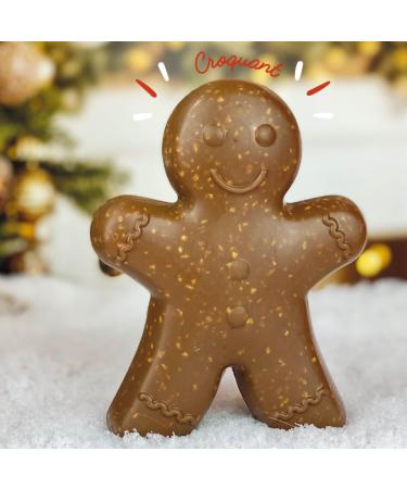 Snowman with Hazelnut Burners Christmas Moulding Chocolate Noel Artisanal chocodic Enfant - Buy Online on GoSupps.com