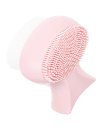 minkissy Facial Tools Hand Tool Silicone Cleaning Brush Facial Cleaning Brush Soft Bristle Cleaning Brush Facial Scrubber Exfoliator Manual Facial Scrubber Face Miss Cleansing Brush