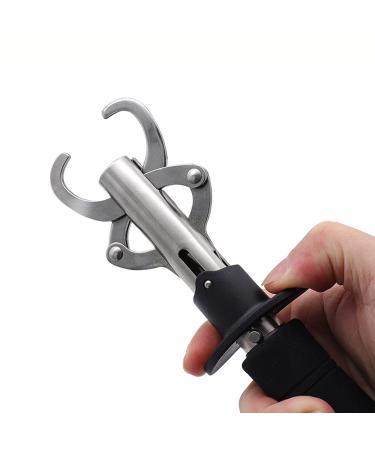 Professional Fish Gripper with Scale Stainless Steel Fish Holder Grabber 33 Pound Fish Lip Grip Boga Grip Fishing Tool - Buy Online on GoSupps.com