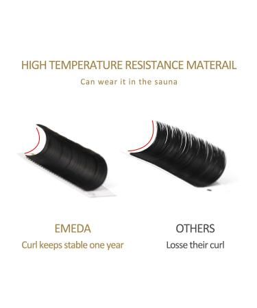 Buy EMEDA Self Fanning Eyelash Extensions - 0.07mm D Curl 15mm Fast Automatic Blooming 2D 10D Volume Lashes for Easy Application - International Shipping Available - Buy Online on GoSupps.com