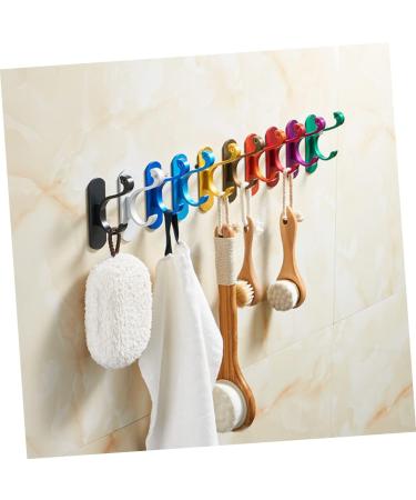 Alipis 3 Pcs Wall Mounted Hooks Adhesive Hooks Heavy Duty Wall Hanging Hook Wall Hook Hat Hook Clothing Mx3pcs As Shownx3pcs - Buy Online on GoSupps.com