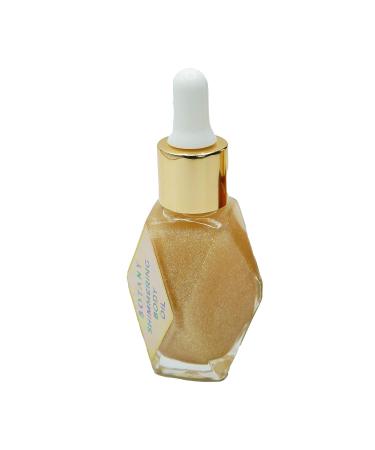 Shimmering Body Oil - Champagne Gold & Jasmine Rose | Luxurious Hydration for All Skin Types - Buy Online on GoSupps.com