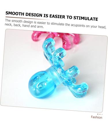Plafope 4-Piece Massage Head Accessories | Practical Hair Scratch Tools | Household Hair Supply - 11.00x8.50x8.50cm - Buy Online on GoSupps.com