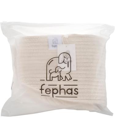 Fephas Baby Diaper Caddy Organizer - Beige Cotton Rope Nursery Storage Bin for Changing Table and Car - Portable Diaper Storage Basket - Ideal Baby Shower & Registry Gift - Buy Online on GoSupps.com