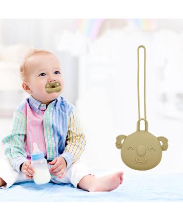 Juzinqu Silicone Pacifier Holder Clip Set for Babies | Baby Accessories for Girls & Boys | Perfect for Picnics Walks Shopping & Camping - Buy Online on GoSupps.com