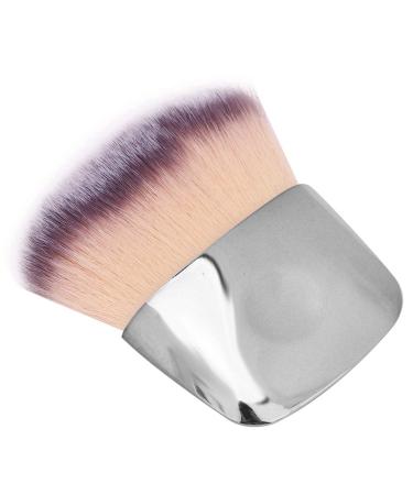 Verdant Touch Makeup Tool Mini Multifunctional Makeup Brush Loose Powder Blush Foundation Beauty Tool Silver