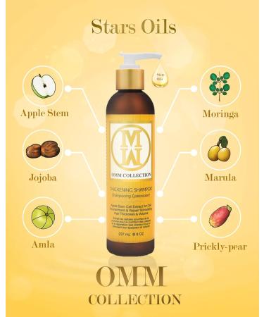 All Natural Hair Thickening Shampoo - 240ml | Boost Volume & Strength | Worldwide Shipping - Buy Online on GoSupps.com