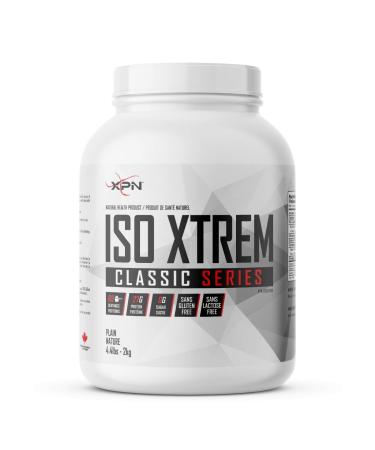 Iso Xtrem | Whey Protein | XPN (Plain 4 4 pound) Plain 4 4 pound