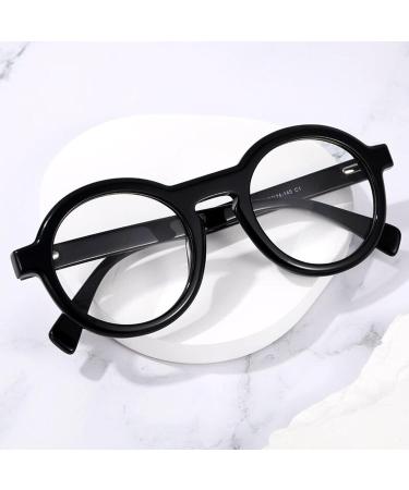 Aoolia Stylish Round Reading Glasses - 2.5 Diopter Bluafilter Optics for Men & Women | Perfect for PC TV Gaming & Cell Phone Use - Buy Online on GoSupps.com