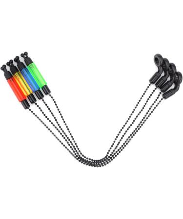 Carp Fishing Swinger Set with Bite Indicators - Red Yellow Blue & Green - 4 Pack for Accurate Fishing - Buy Online on GoSupps.com