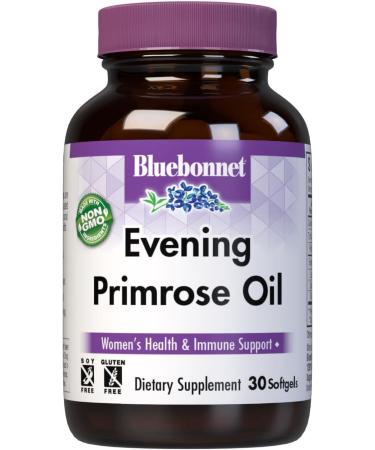 BlueBonnet Evening Primrose Oil Softgels 1300mg - 30 Count - Buy Online on GoSupps.com
