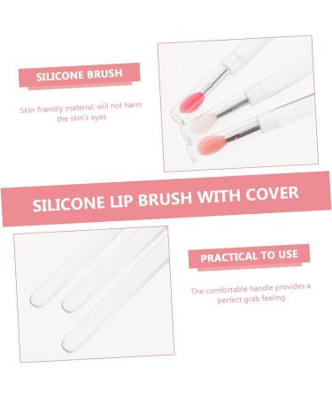 PLAFOPE 6pcs Lip Brush Cosmetic Lipstick Brush Makeup Lipstick Applicator Lip Balm Applicator Eye Shadow Applicator Silicone Lip Mask Brush Lip Balm Brush Makeup Use Lipstick Brush - Buy Online on GoSupps.com
