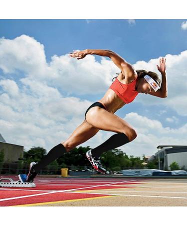 Feifanshop Compression Stockings - 4 Pairs Trombose Support Socks for Travel & Sports (Unisex S/M EU 35-39) - Buy Online on GoSupps.com