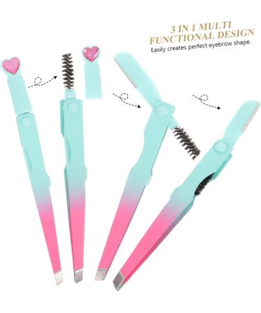 Minkissy Eyebrow Cutter & Razor Trimmer - Rustproof Steel Eyebrow Tweezers & Faux Lace Knife for Flawless Brows - Buy Online on GoSupps.com