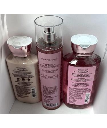 Bath & Body Works A Thousand Wishes Body Set - Shower Gel, Lotion & Mist - Buy Online on GoSupps.com
