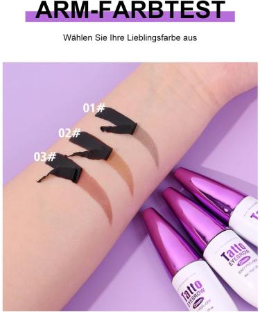 MEITREND PeelOff Eyebrow Gel waterproof and longlasting semipermanent eyebrow gel natural color easy to apply 01 - Buy Online on GoSupps.com