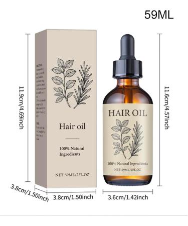 Moisturizing Hair Oil59ml Hair And Scalp Care Oil Natural Moisturizer Repair Strengthening Solution For Split Ends AntiFrizz Hair Care For Men Women Home Re - Buy Online on GoSupps.com