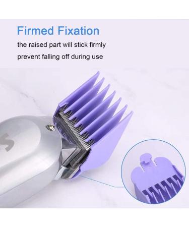 10 Color Coded Hair Clipper Cutting Guides/Combs 1/16 -1 for Wahl Clippers - Buy Online on GoSupps.com
