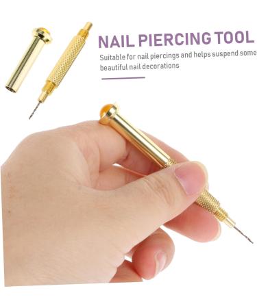 Amosfun 1set Nail Charm Nail Crystals Gems Nail Dangle Charms Metal Nail Art Decorations Nail Jewels Stones Nail Piercing Tools Hand Drill Diy Nail Jewel 3d Decorative Items Manicure Alloy - Buy Online on GoSupps.com