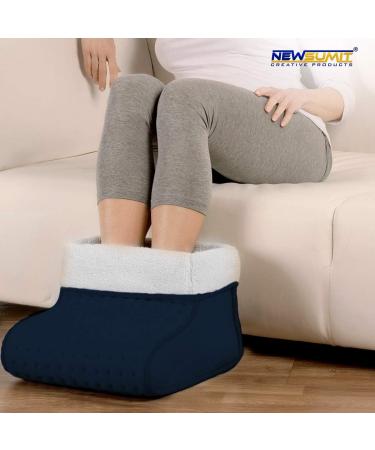 NEWSUMIT Foot Warmer - Soft Touch Pain Relief Boot Heater with 3 Temperature Levels & Auto Shut Off - Fast Heat for Comfortable Feet - Buy Online on GoSupps.com