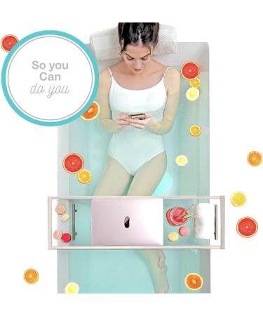BATH BEAN Luxury Body Stopper - Anti-Slip Spa Accessory for a Relaxing and Comfortable Bath Experience - Buy Online on GoSupps.com