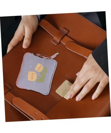 Healeved 8 STK Cotton Storage Bags for Women's Hygiene & Bandage Organizer - Multifunctional Tampon Holder & Money Exchange Tote - Color-Sorted 15.5x15.5cm - Perfect for Students & Bed Linen - Buy Online on GoSupps.com