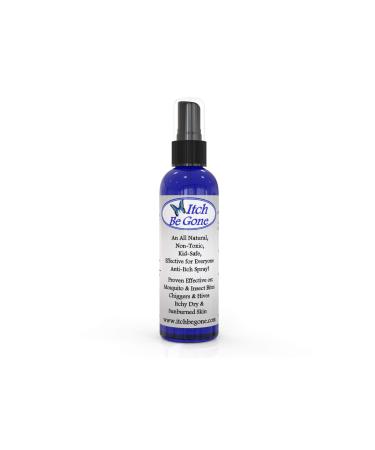Itch Be Gone All Natural  Non-Toxic  Kid Safe Anti-Itch and Anti-Sting Spray for Mosquito Bite Relief  Bug Bite Itch Relief  Bee Stings  Hives and More!