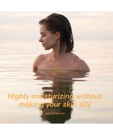 Ammuri Handmade Shea Butter Bar Soap - Long-Lasting Plant-Based Signature Bar Leaves Skin Soft and Happy - Luxurious Self-Care for Soft Radiant Skin - Buy Online on GoSupps.com