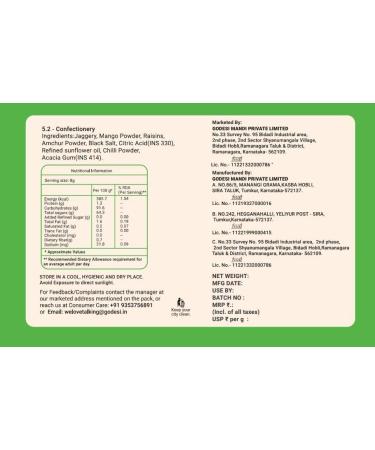 Holy Hut Kaccha Aam | 40 Pieces | Aam Candy | Fruit Snacks | Sour Candies | Lollipop | Raw Mango Candy | Chatpata Masala | 320 Gm - Buy Online on GoSupps.com