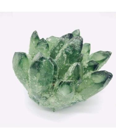1pc 500g-700g Natural Green Phantom Quartz Stone Crystal Cluster geode minerial Specimen for - Buy Online on GoSupps.com