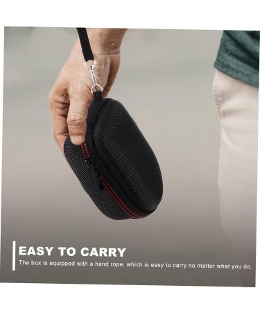 Buy HOMSFOU Mini Blood Glucose Meter Speaker Bag - Durable EVA Shaver Storage Case for Travel | International Shipping Available - Buy Online on GoSupps.com
