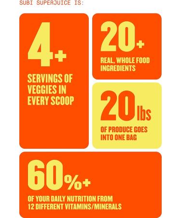 SUBI Best Green Superfood NOT FLAVOURED VEGETABLE AND DAILY GREENS REPLACEMENT + More Morning Energy Booster 40 Day Supply & Best Green Superfood Pineapple Mango + More Morning Energy Booster Best Green Superfood + Pineapple Mango - Buy Online on GoSupps.com