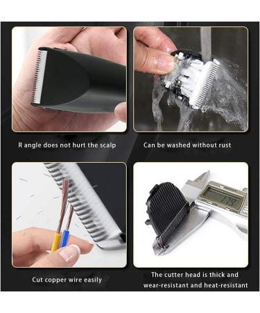 Low Noise Rechargeable Cordless Hair Clippers Set - Best Electric Hair Clippers for Home & Barber Use | International Shipping Available - Buy Online on GoSupps.com