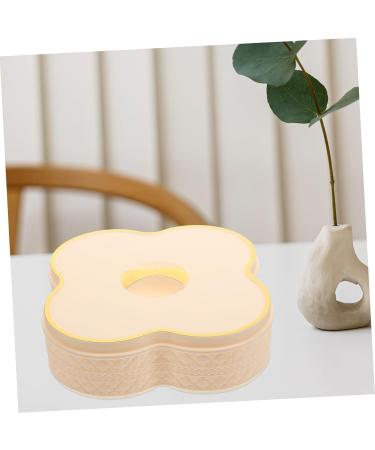 PRETYZOOM Box for Decorative Aging Shop Tea Multi-Function Storage Biscuit Cookie Exquisite Adorable Lovely 23.5X23.5X7.8CM White1 - Buy Online on GoSupps.com
