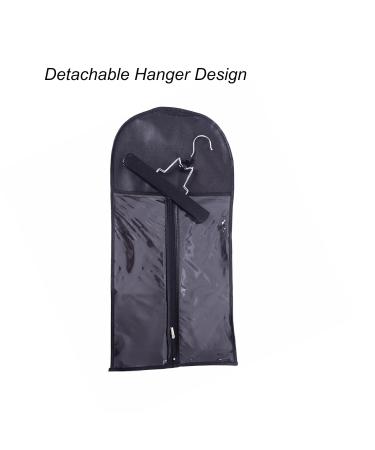 Sanon Hair Extension Holder & Portable Tote Bag | Fleece Suit with Hanging Pocket for Clip-In & Untreated Hair | 29 x 60 cm - Buy Online on GoSupps.com