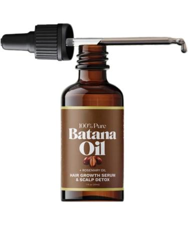 Batana Oil For Hair Growth Hair Regrowth Oil Nourishing Hair Thickening Essence Scalp Care Anti Hair Loss Batana Oil For Men & Women - Buy Online on GoSupps.com