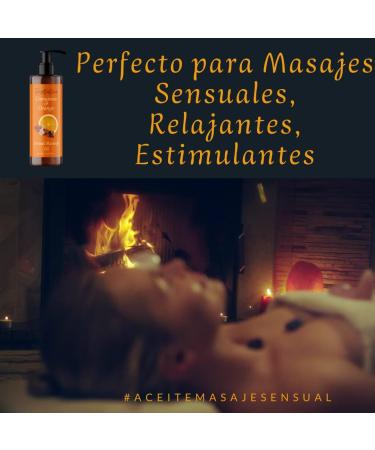 Buy Organic Cinnamon Orange Massage Oil - 200ml | Premium Nourishing Oil for Sensual Body Massages - Buy Online on GoSupps.com