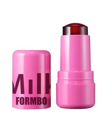 Milk Jelly Blush | Milk Makeup Jelly Tint Blush | Cooling Water Jelly Blush Stick | Natural Long-Lasting Multi-Use Makeup for Eyes Lips & Cheeks | 04# Splash Berry - International Shipping Available - Buy Online on GoSupps.com