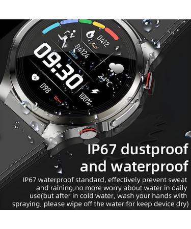 Smart Diabetic Watch: Glucose Monitor & Fitness Tracker for Men and Women - Silver - Buy Online on GoSupps.com