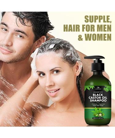 Jamaican Black Castor Oil Shampoo & Conditioner Set for Thinning Hair | Hair Thickening & Regrowth | Moisturizing Duo for Healthy Hair (2pc - Buy Online on GoSupps.com