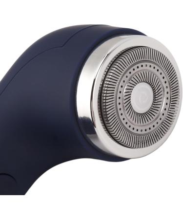 Mini Electric Beard Trimmer High Speed Wet Dry Dual Use Trendy Minimalist Portable Electric Mini Facial Hair Remover for Travel for Home (Blue) - Buy Online on GoSupps.com