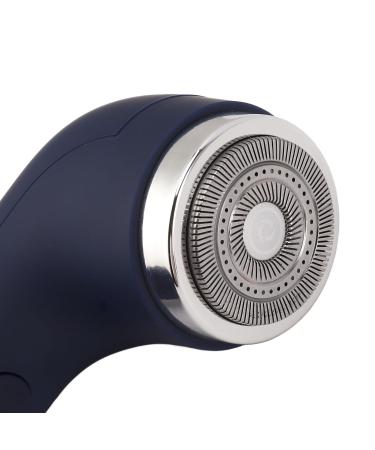 Mini Electric Beard Trimmer | High Speed Facial Hair Remover | Portable Travel Grooming Tool (Blue) - International Shipping Available - Buy Online on GoSupps.com